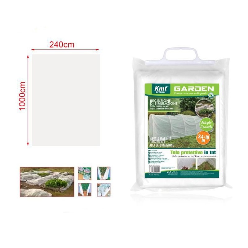 Telo Termoclima TNT antigelo 2.4x10m piante ortoclima terreno giard...