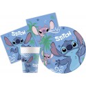 Kit addobbi festa compleanno Stitch X8X16X24X32X40X96 Persone piatti bicchieri