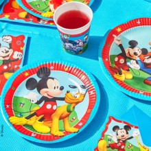 Kit addobbi festa compleanno Stitch X8X16X24X32X40X96 Persone piatti bicchieri