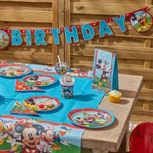 Kit addobbi festa compleanno Stitch X8X16X24X32X40X96 Persone piatti bicchieri
