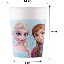Kit addobbi festa compleanno Frozen X8X16X24X32X40X96 Persone piatti bicchieri