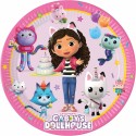 Kit addobbi festa compleanno Gabby's Dollhouse X8X16X24X32X40X96 Persone piatti