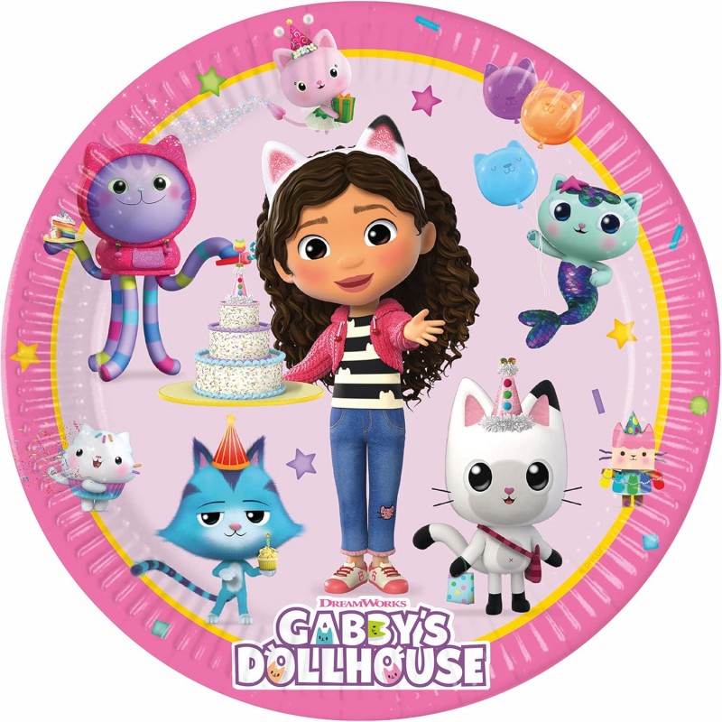 WeParty Kit addobbi festa compleanno Gabby's Dollhouse X8X16X24X32X...