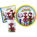 Kit addobbi festa compleanno Spidey spiderman X8X16X24X32X40X96 Persone piatti