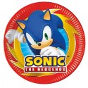 Kit addobbi festa compleanno Sonic X8X16X24X32X40X96 Persone piatti bicchieri