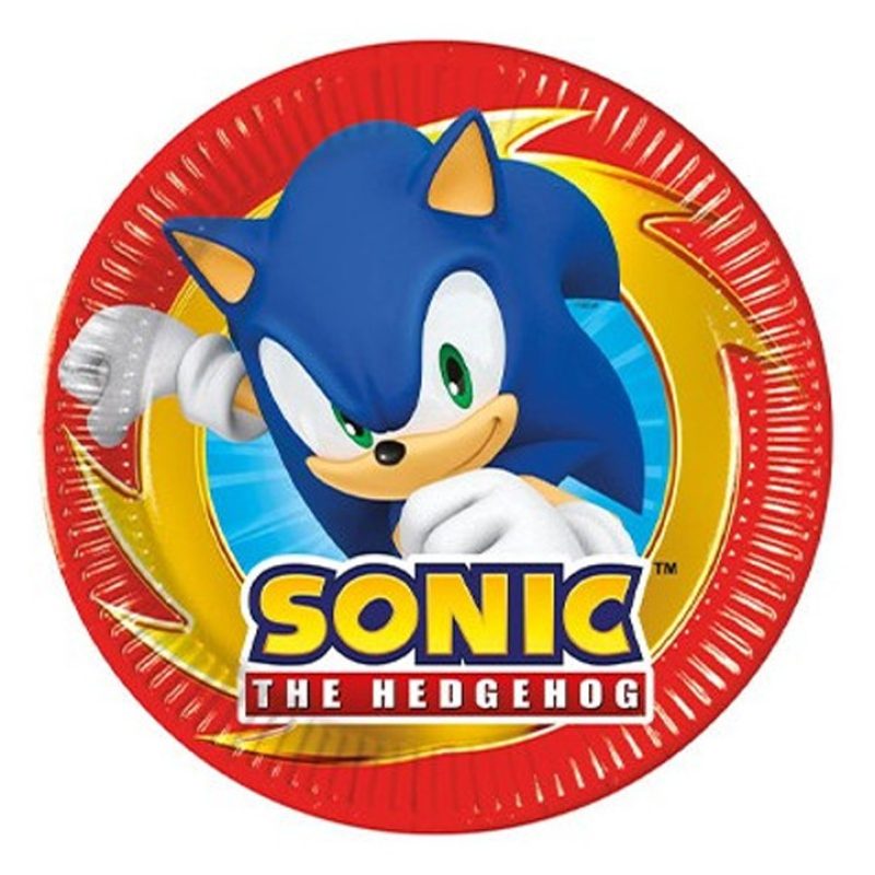 WeParty Kit addobbi festa compleanno Sonic X8X16X24X32X40X96 Person...