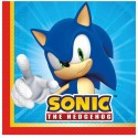 Kit addobbi festa compleanno Sonic X8X16X24X32X40X96 Persone piatti bicchieri