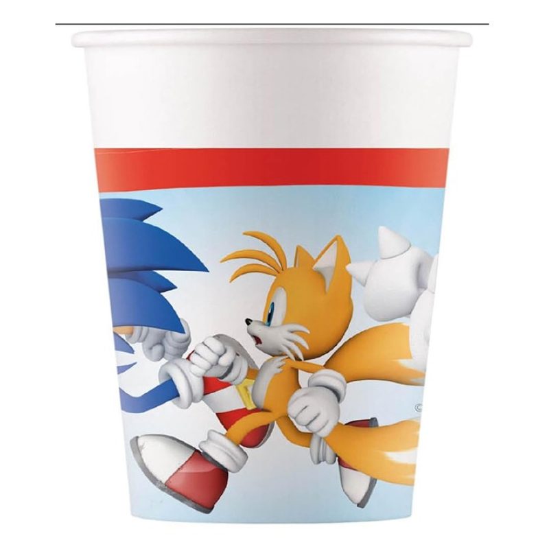 WeParty Kit addobbi festa compleanno Sonic X8X16X24X32X40X96 Person...