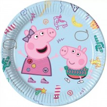 Kit addobbi festa compleanno Peppa pig X8X16X24X32X40X96 Persone piatti bicchier