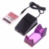 MM25000 Fresa per unghie manicure con base regolazione velocità pedale elettrica