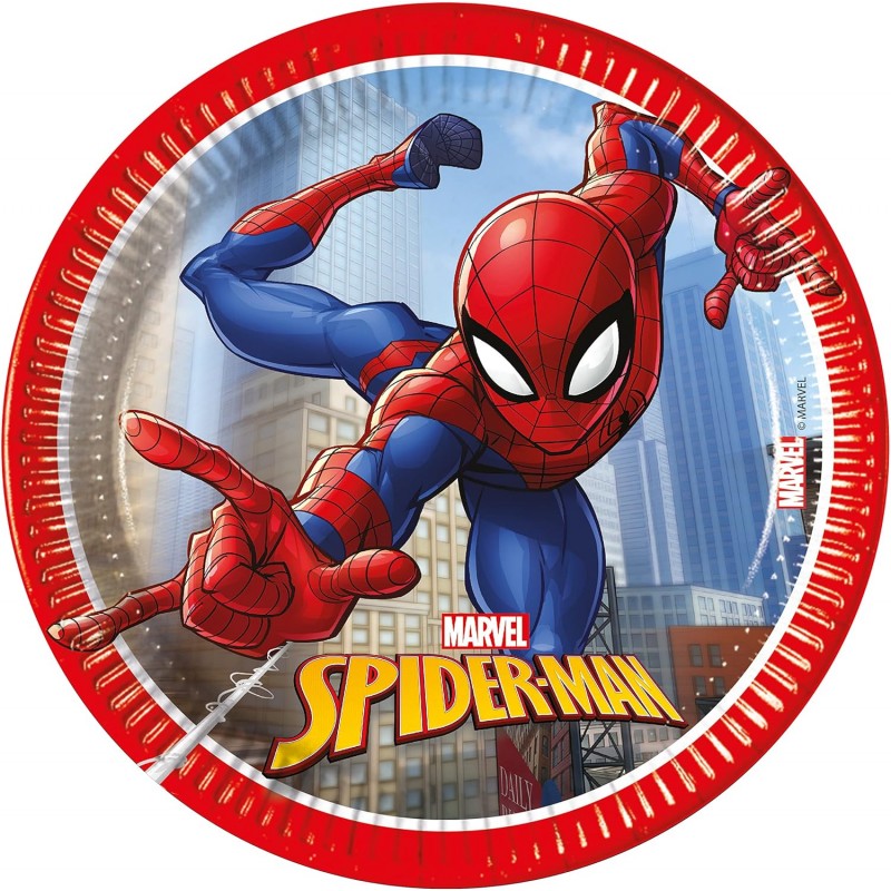 WeParty Kit addobbi festa compleanno Spiderman X8X16X24X32X40X96 Pe...