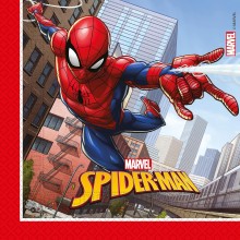 Kit addobbi festa compleanno Spiderman X8X16X24X32X40X96 Persone piatti bicchier