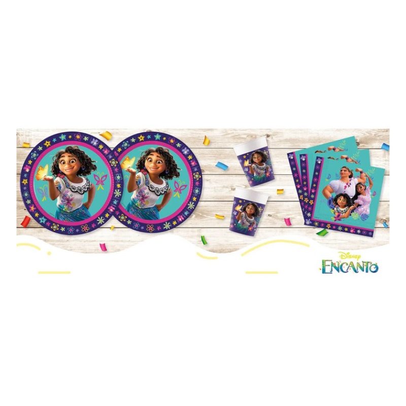 WeParty Kit addobbi festa compleanno Encanto X8X16X24X32X40X48X96 P...