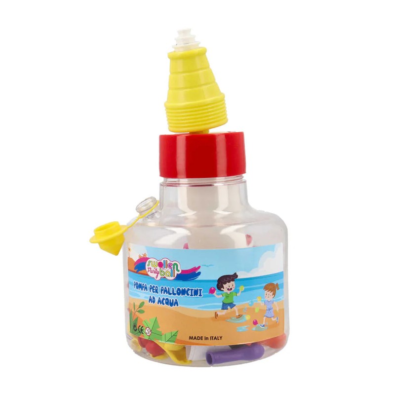 Pompa per Bombe ad acqua 80 Palloncini colorati per Bambini feste gavettoni