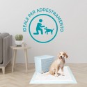 50 Tappetini Assorbenti Per Cani 60x90cm Cuccioli Traverse Pannolini Cane Basic