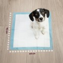 50 Tappetini Assorbenti Per Cani 60x90cm Cuccioli Traverse Pannolini Cane Basic