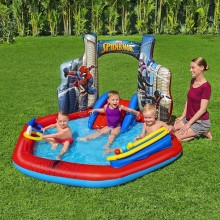 Bestway Play Center Spiderman con Spruzzi 127x206x211cm con Scivolo