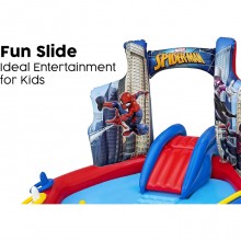 Bestway Play Center Spiderman con Spruzzi 127x206x211cm con Scivolo