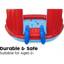 Bestway Play Center Spiderman con Spruzzi 127x206x211cm con Scivolo