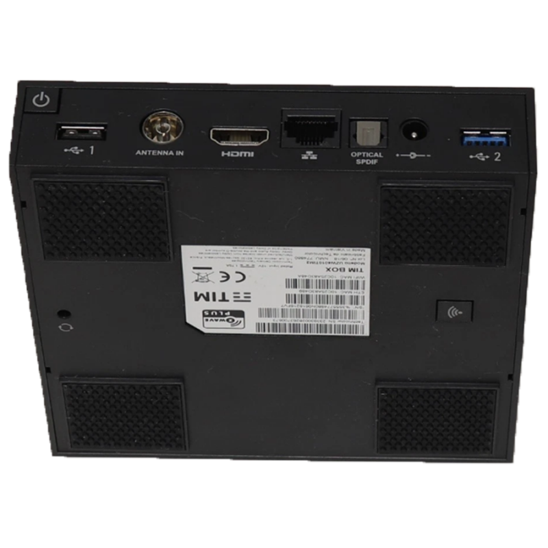 TIM Tim Vision BOX Decoder 4K Ricevitore Digitale Terrestre DVB-T2 ...