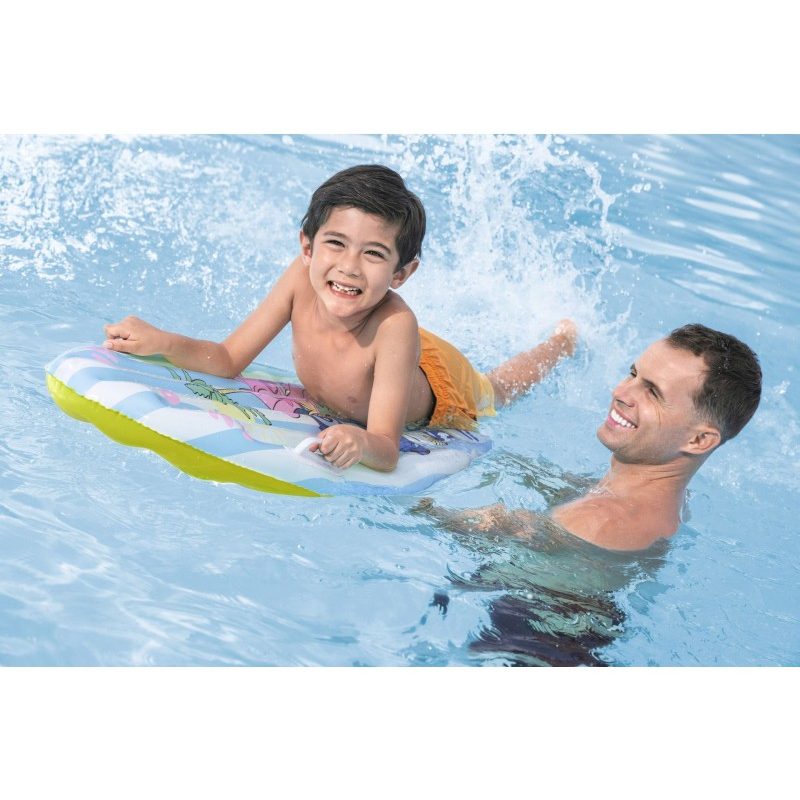 Tavola da surf gonfiabile per bambini Stitch resistente 112x40x10cm...