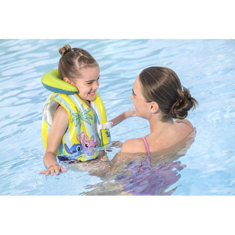 Salvagente per bambino giubbino gonfiabile pool 3-6 anni Gilet Stit...