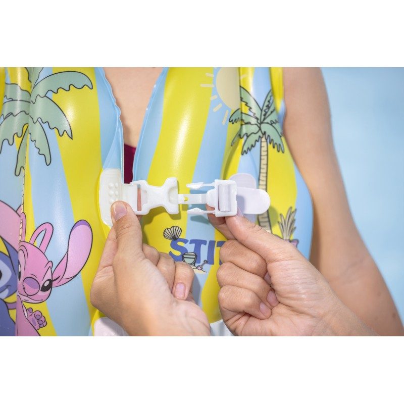 Salvagente per bambino giubbino gonfiabile pool 3-6 anni Gilet Stit...