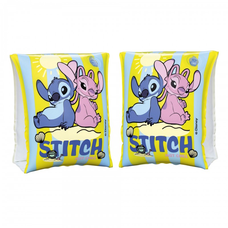 Coppia Braccioli salvagente gonfiabili per bambini mare 3-6 anni Stitch Betsway