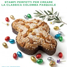 Stampo Colomba 500g 30 Pezzi forme in Carta Forno Monouso per dolci pasquali