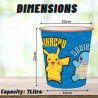 Stor Cestino dei rifiuti Pattumiera contenitore spazzatura Pokemon ...