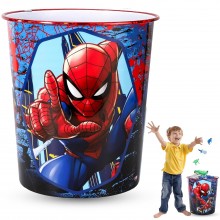 Cestino dei rifiuti Pattumiera contenitore spazzatura Spiderman stanza bambini