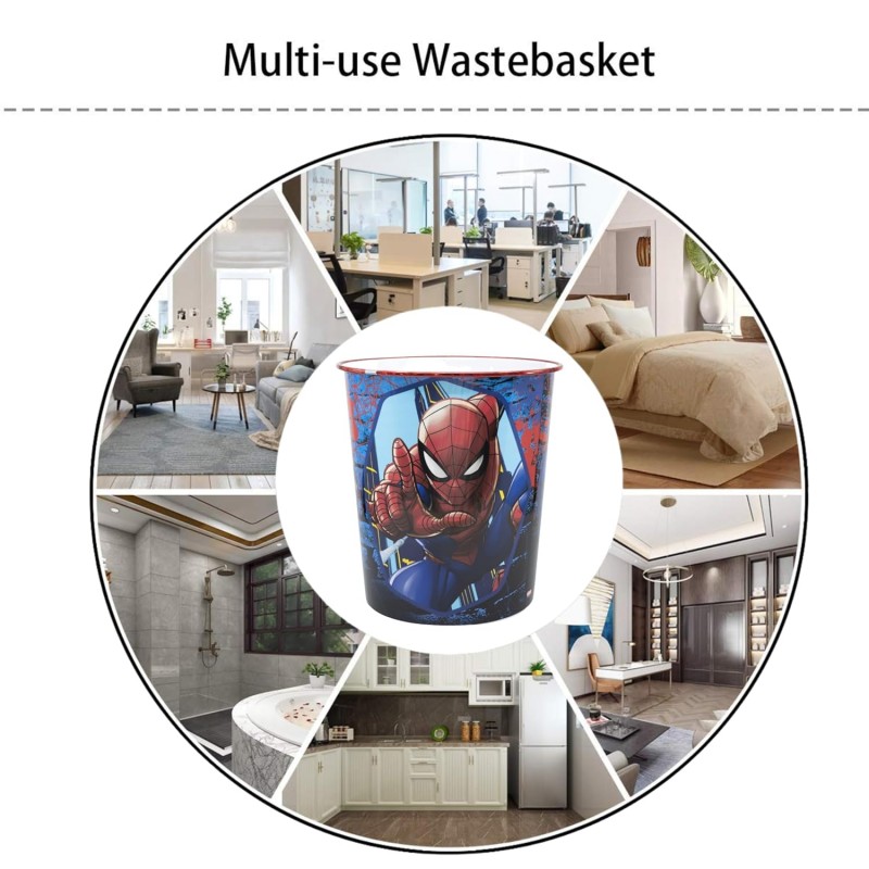 Stor Cestino dei rifiuti Pattumiera contenitore spazzatura Spiderma...