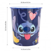 Cestino dei rifiuti Pattumiera cesto spazzatura Stitch stanza dei bambini bidone