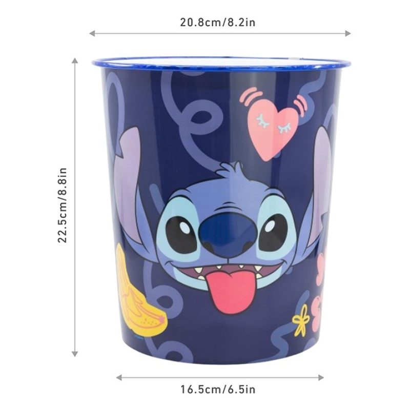 Stor Cestino dei rifiuti Pattumiera cesto spazzatura Stitch stanza ...