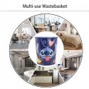 Cestino dei rifiuti Pattumiera cesto spazzatura Stitch stanza dei bambini bidone