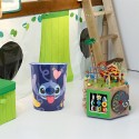 Cestino dei rifiuti Pattumiera cesto spazzatura Stitch stanza dei bambini bidone