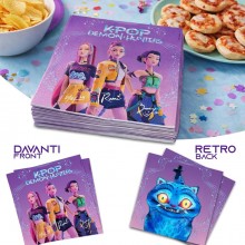 Kit Addobbi Festa K-pop Demon Hunter X24 Persone Piatti