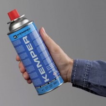 3 Bomboletta gas butano 390 ml 227 gr ricarica Kemper fornello campeggio traspor