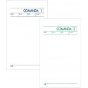 30 Blocchi Comande Duplice 25x2 Copie Data Ufficio bar ristoranti pub Enoteche