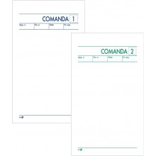 30 Blocchi Comande Duplice 25x2 Copie Data Ufficio bar ristoranti pub Enoteche