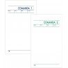 30 Blocchi Comande Duplice 25x2 Copie Data Ufficio bar ristoranti p...