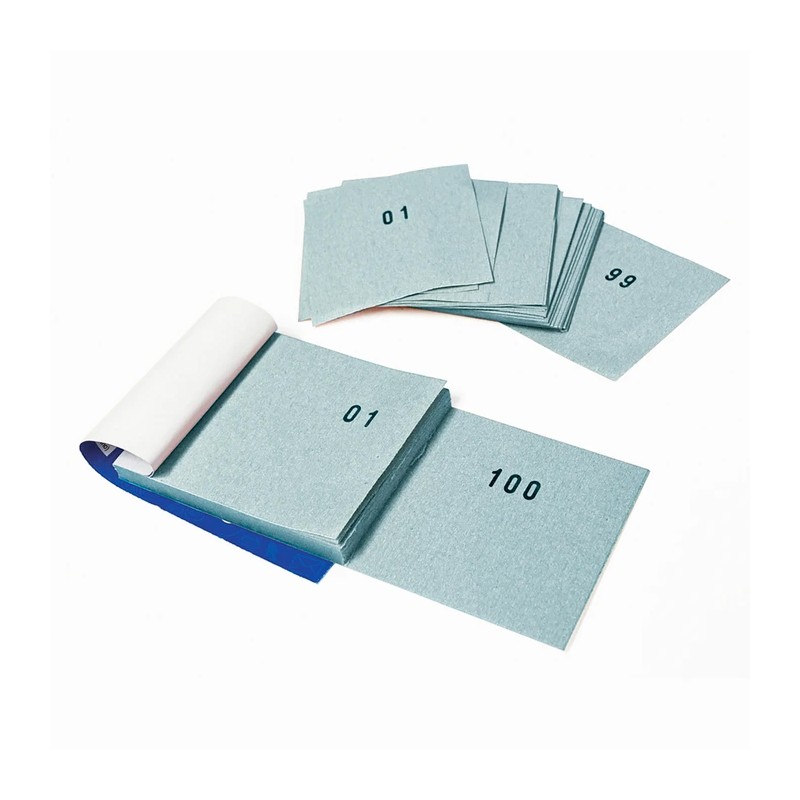50 blocchetti numerati multicolore blocco numerato da1 a 100 lotter...