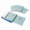 50 blocchetti numerati multicolore blocco numerato da1 a 100 lotter...