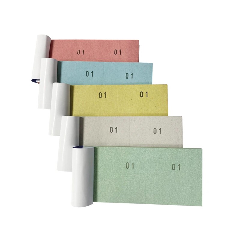 50 blocchetti numerati multicolore blocco numerato da1 a 100 lotter...