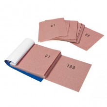 50 blocchetti numerati multicolore blocco numerato da1 a 100 lotteria estrazioni