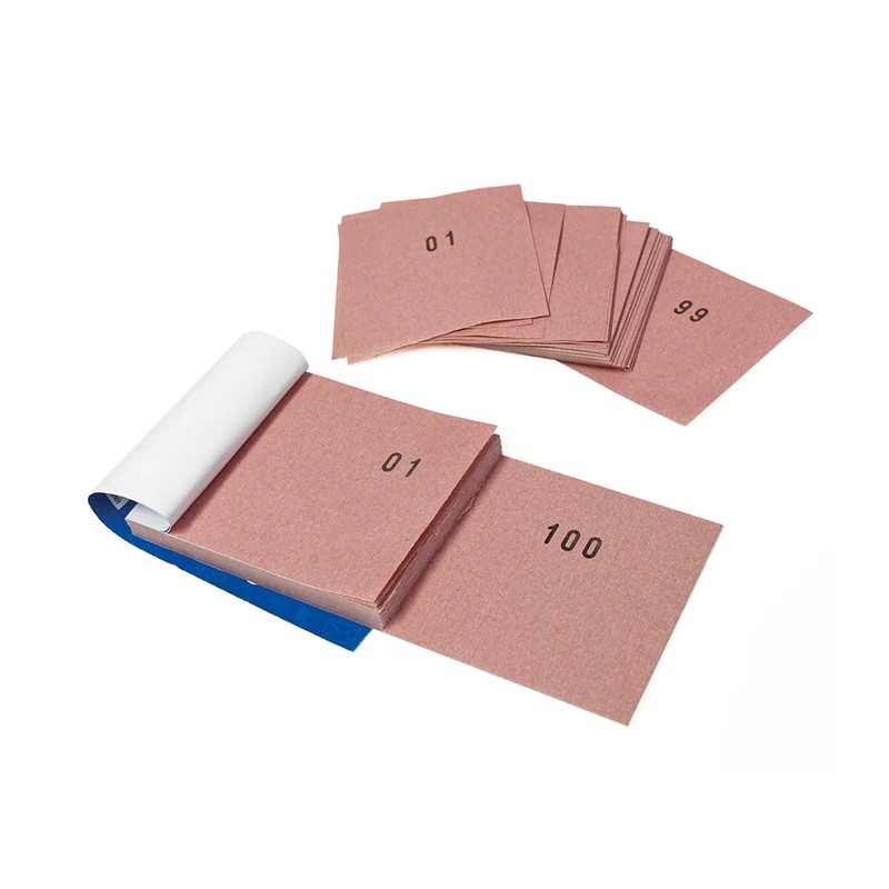 50 blocchetti numerati multicolore blocco numerato da1 a 100 lotter...