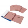 50 blocchetti numerati multicolore blocco numerato da1 a 100 lotter...