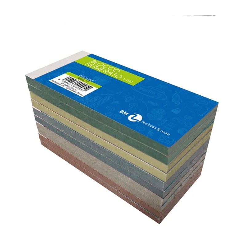 50 blocchetti numerati multicolore blocco numerato da1 a 100 lotter...