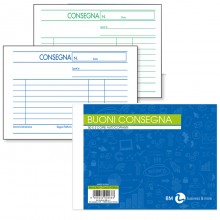 50 Blocchi buono consegna autoricalcanti BM Mod. 360 50x2 copie duplice copia 