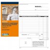20 Blocco Ricevute sanitarie 50fg x 2 - formato A5 - cm 21,5x15 DU1...